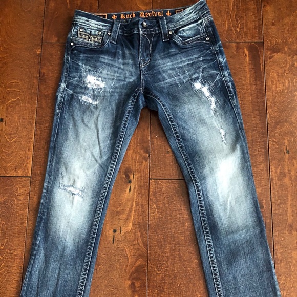 Rock Revival Adaliz Easy Straight Stretch 27 x 32 - Picture 2 of 8